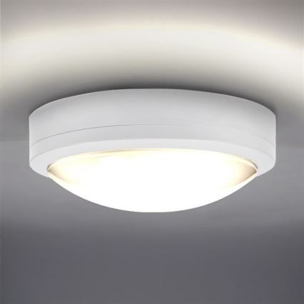 LED Vonkajšie stropné svietidlo SIENA LED/20W/230V IP54 pr. 23 cm biela