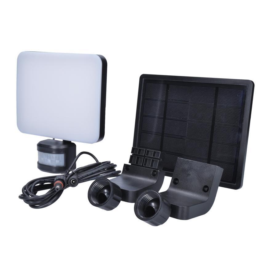 LED Solárny reflektor so senzorom pohybu LED/11W/3,7V 4400mAh 3000K/4000K/6500K IP54