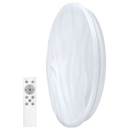 LED RGB Stmievateľné stropné svietidlo WAVE LED/30W/230V Wi-Fi Tuya + diaľkové ovládanie