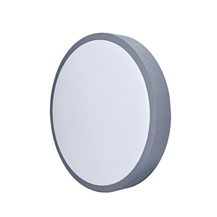 LED Stmievateľné stropné svietidlo GREY LED/48W/230V 3000-6500K šedá pr. 38 cm + diaľkové ovládanie