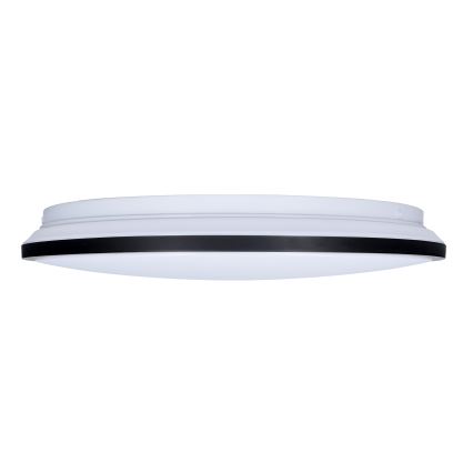 LED Stmievateľné stropné svietidlo JAMIL LED/48W/230V 3000-6500K čierna + diaľkové ovládanie