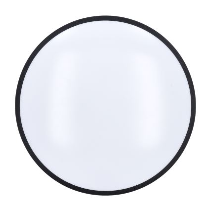 LED Stmievateľné stropné svietidlo LASKOS LED/48W/230V 3000-6500K čierna + diaľkové ovládanie