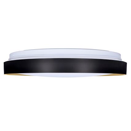 LED Stmievateľné stropné svietidlo CALA LED/48W/230V 3000-6500K čierna/zlatá + diaľkové ovládanie