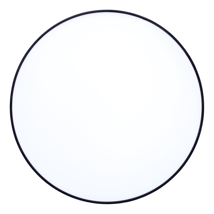 LED Stmievateľné stropné svietidlo PENLEY LED/48W/230V 3000-6500K pr.40 cm čierna + diaľkové ovládanie