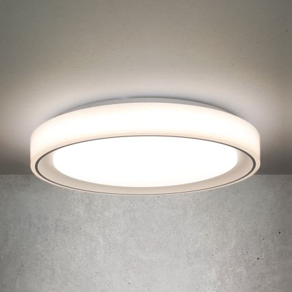 LED RGB Stmievateľné stropné svietidlo FLOCO LED/30W/230V 3000-6500K + RGB/6W pr. 40cm + diaľkové ovládanie