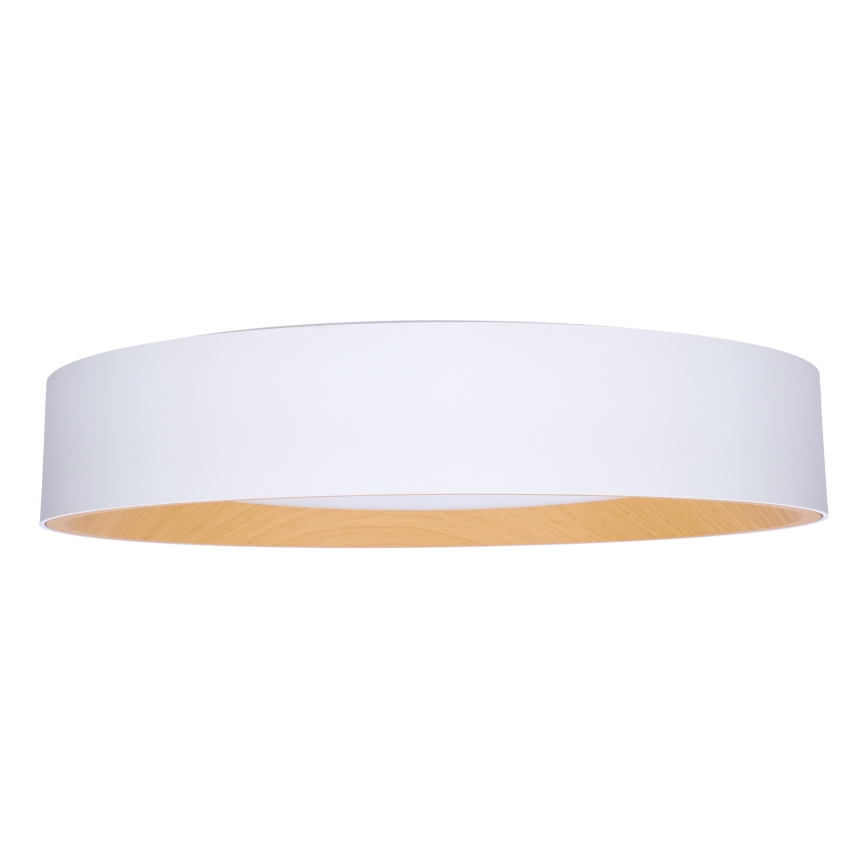 LED Stmievateľné stropné svietidlo LARIOS LED/48W/230V 3000-6500K pr.39 cm bílá+ diaľkové ovládanie