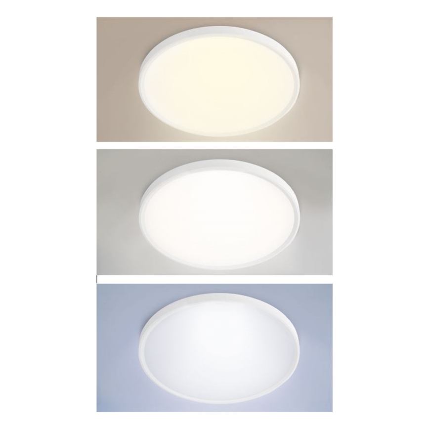 LED stmievateľné stropné prisadené závesné svietidlo LED/50W/230V 3000-6500K + diaľkové ovládanie