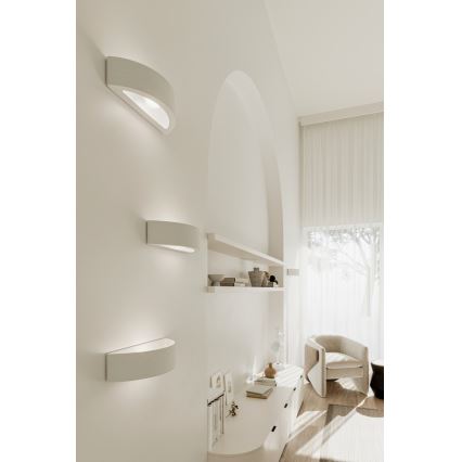 Nástenné svietidlo ATENA 1xE27/60W/230V 40,5 cm biela