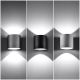 Nástenné bodové svietidlo ORBIS 1 1xG9/40W/230V šedá