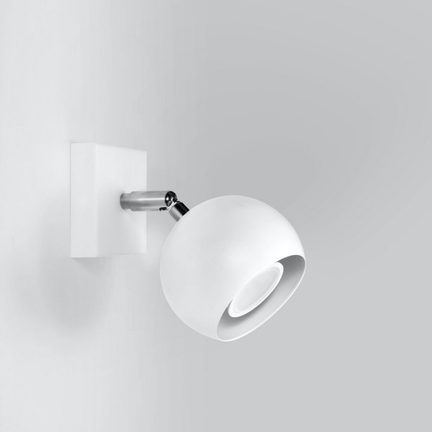 Nástenné bodové svietidlo OCULARE 1xGU10/10W/230V