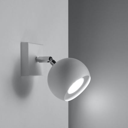 Nástenné bodové svietidlo OCULARE 1xGU10/10W/230V