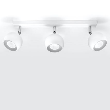 Stropné bodové svietidlo OCULARE 3xGU10/10W/230V