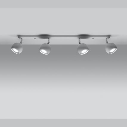 Stropné bodové svietidlo OCULARE 4xGU10/10W/230V