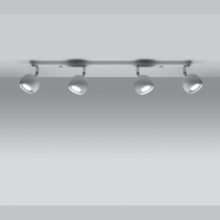 Stropné bodové svietidlo OCULARE 4xGU10/10W/230V