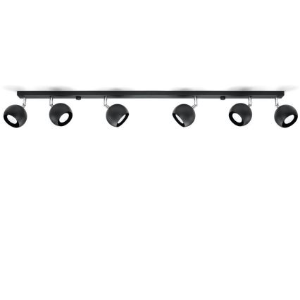 Stropné bodové svietidlo OCULARE 6xGU10/10W/230V