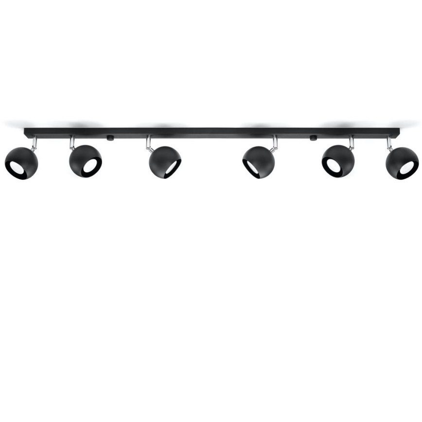 Stropné bodové svietidlo OCULARE 6xGU10/10W/230V