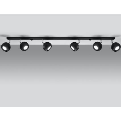 Stropné bodové svietidlo OCULARE 6xGU10/10W/230V