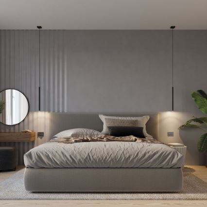 Sollux SL.0472 - Luster na lanku PASTELO 5 5xG9/40W/230V čierna