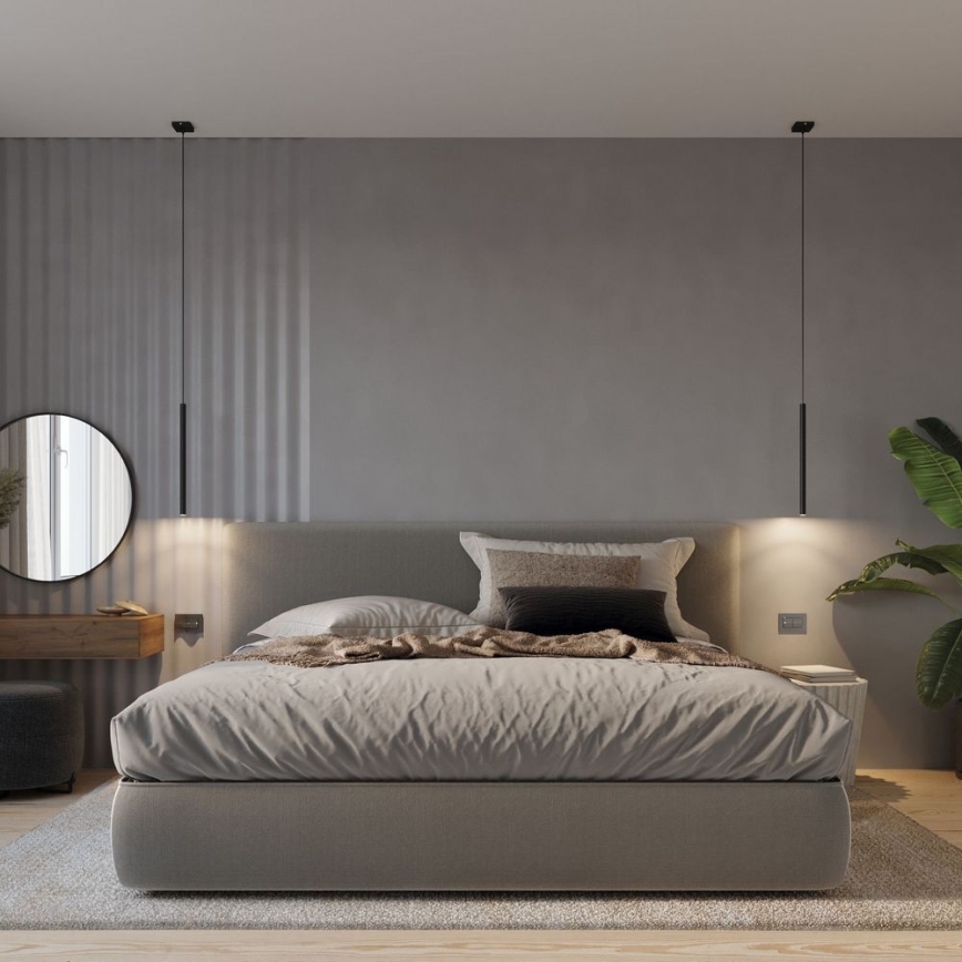 Sollux SL.0472 - Luster na lanku PASTELO 5 5xG9/40W/230V čierna