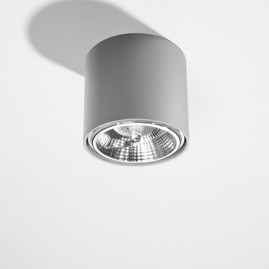 Bodové svietidlo TIUBE 1xGU10-AR111/10W/230V
