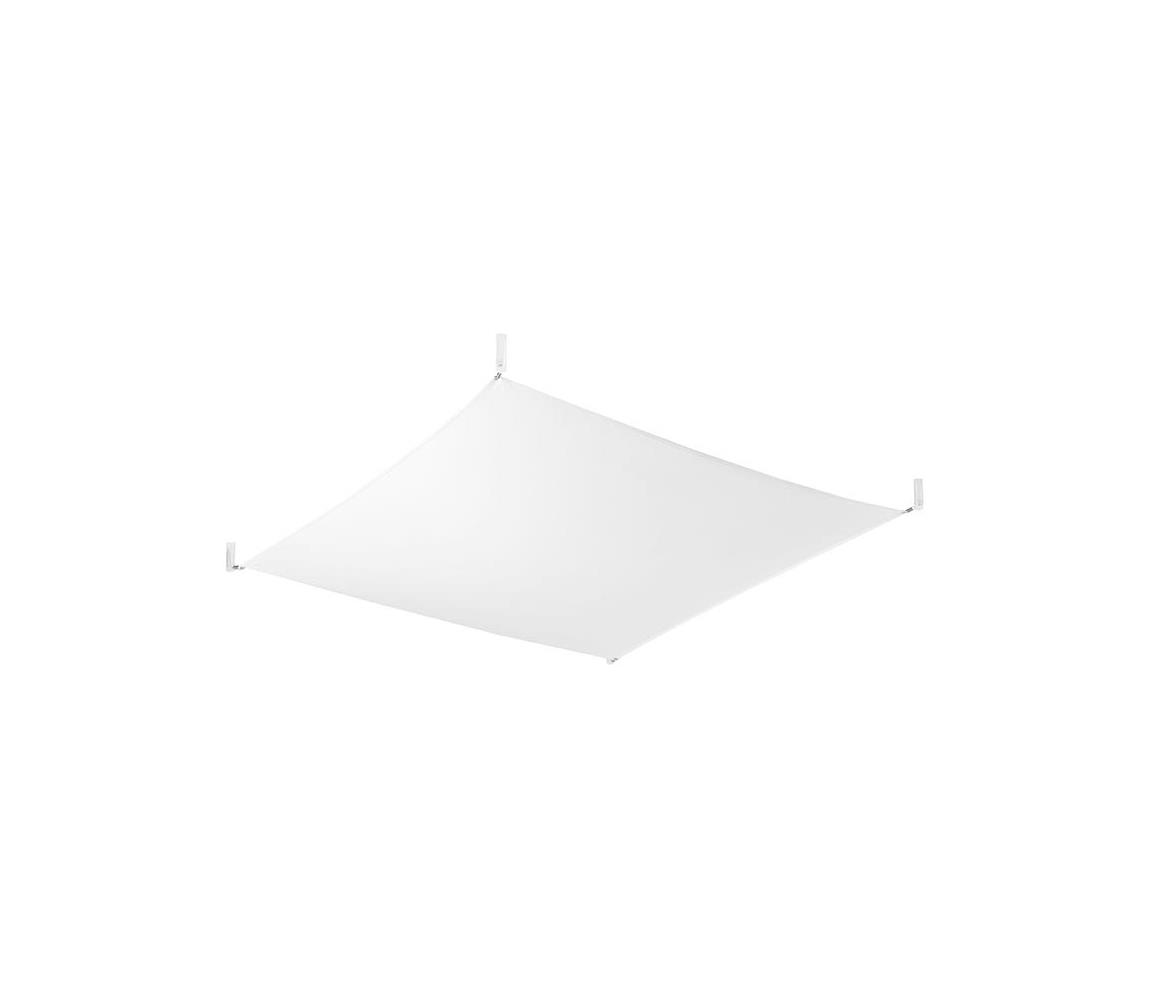 SL.0738 - LED stropné svietidlo LUNA 4xG13/8,5W/230V 105x105 cm biela SL.0738
