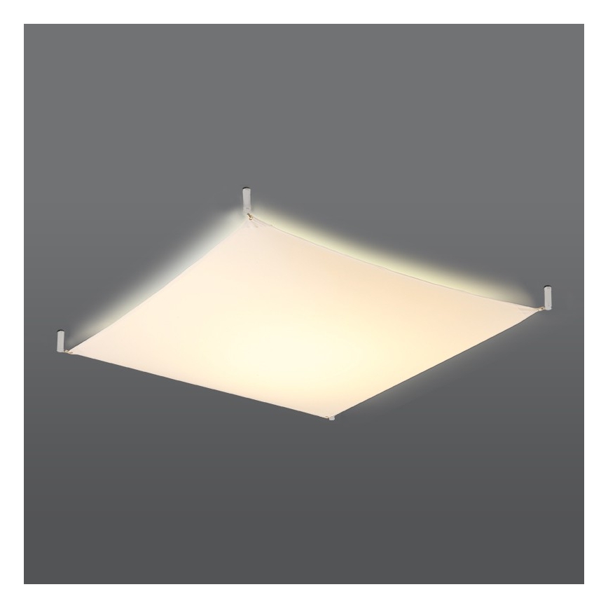 LED stropné svietidlo LUNA 4xG13/8,5W/230V 105x105 cm biela