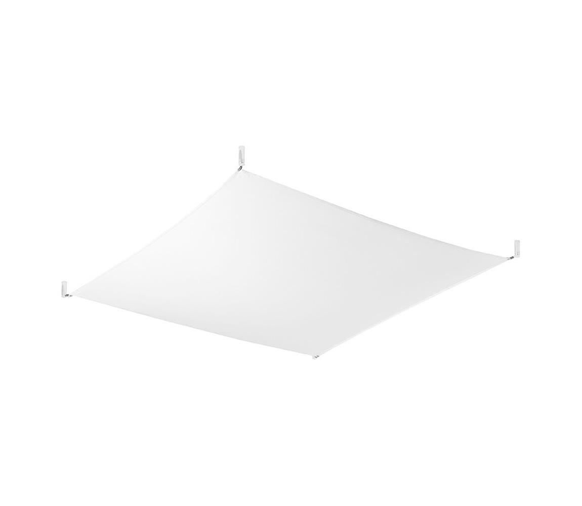 SL.0740 - LED stropné svietidlo LUNA 6xG13/8,5W/230V 140x140 cm biela SL.0740
