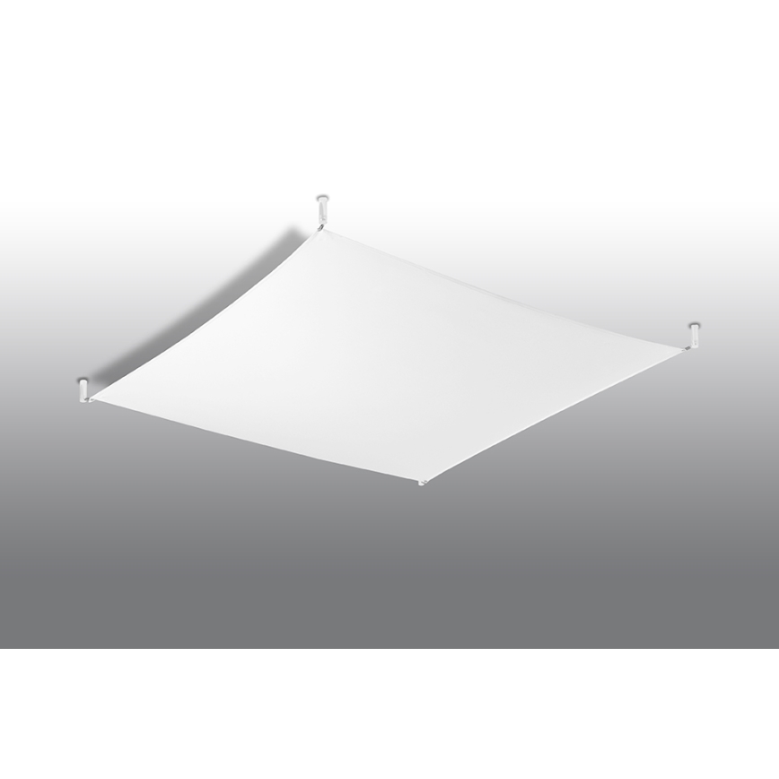 LED stropné svietidlo LUNA 6xG13/8,5W/230V 140x140 cm biela