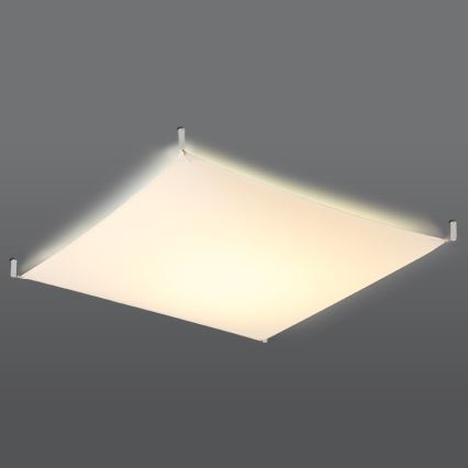 LED Stropné svietidlo LUNA 6xG13/8,5W/230V 14x14 cm biela