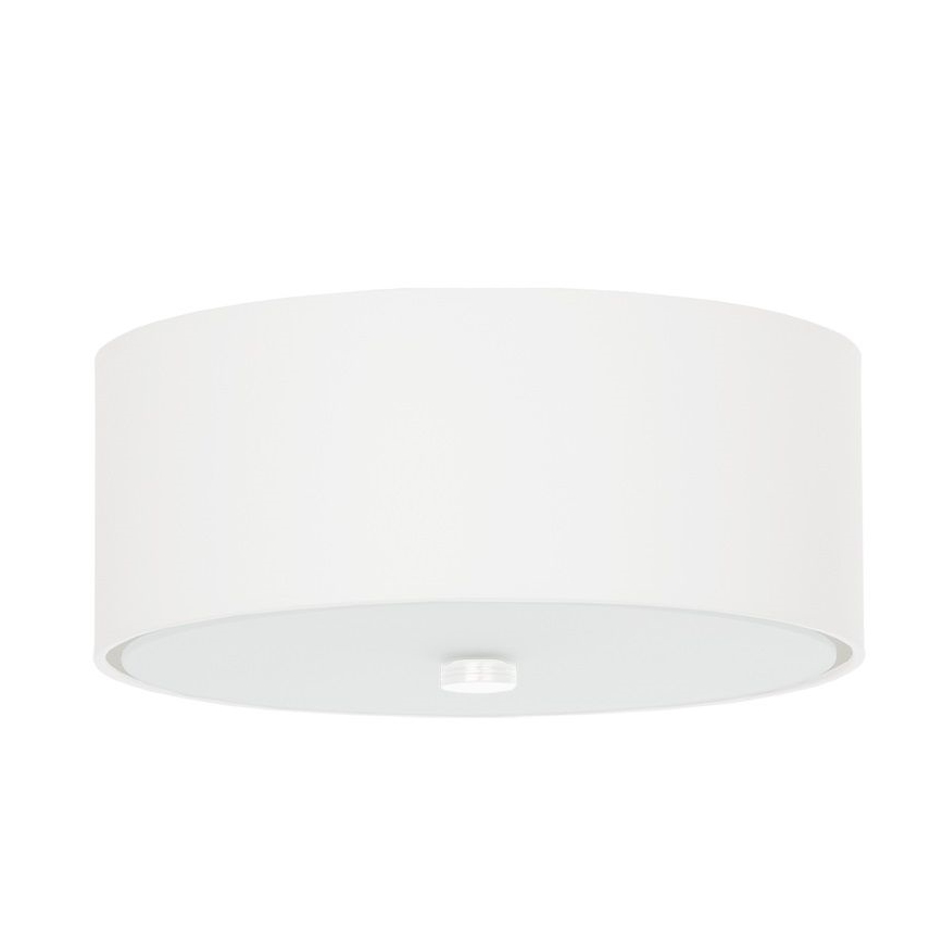 Stropné svietidlo SKALA 3xE27/60W/230V pr. 30 cm biela