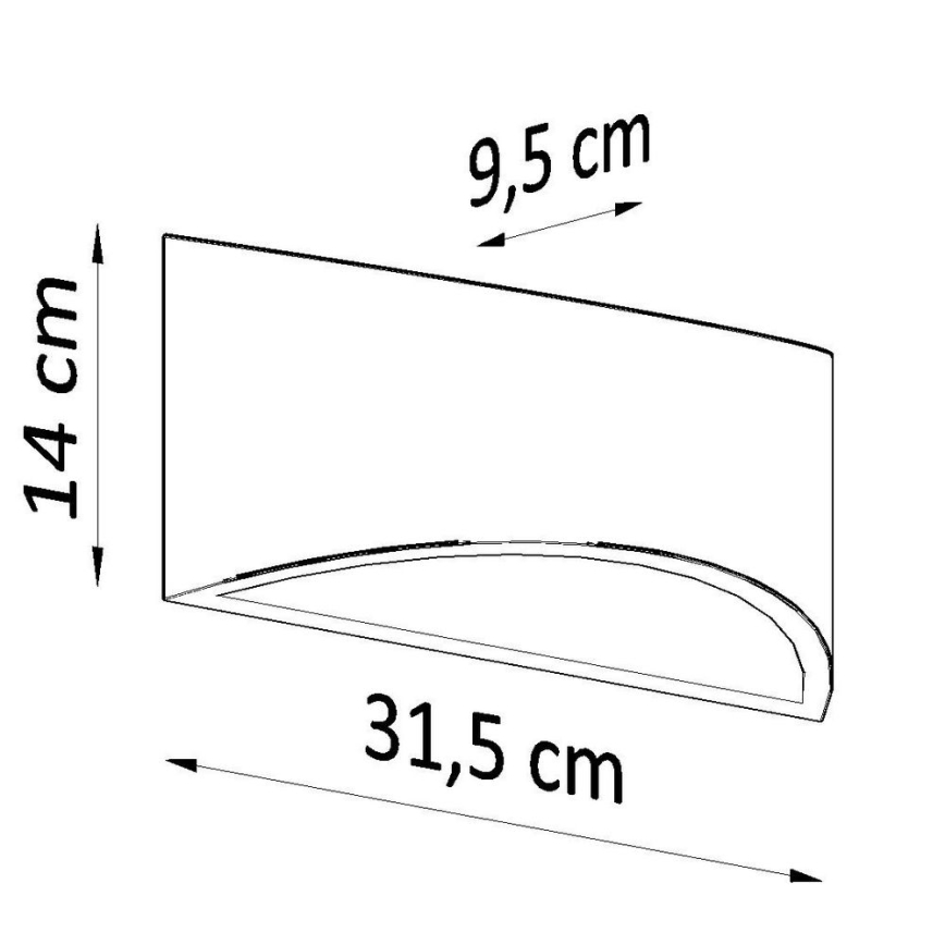 Nástenné svietidlo VIXEN 1xG9/40W/230V