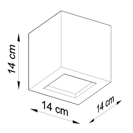 Nástenné svietidlo LEO 1xE27/60W/230V šedá