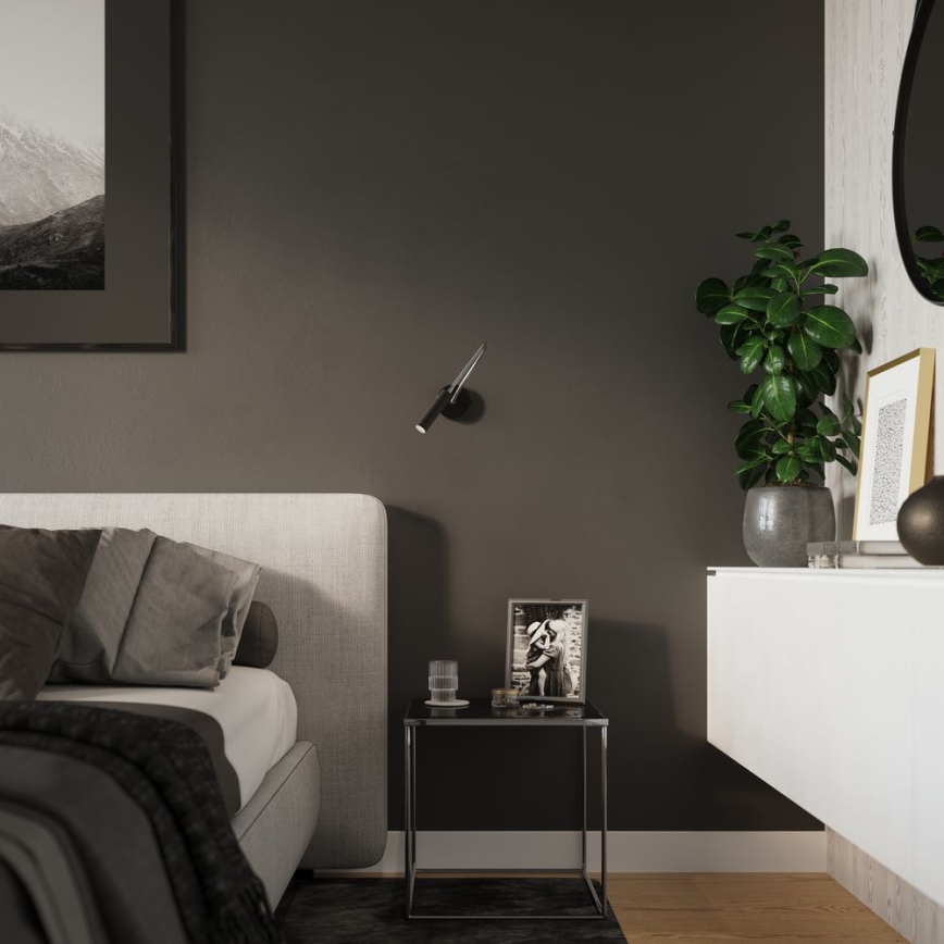 Flexibilná lampička AXIL 1xG9/12W/230V čierna