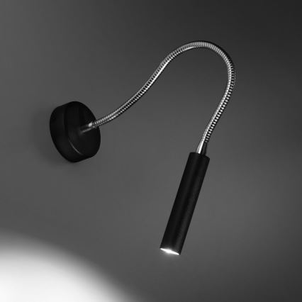 Flexibilná lampička AXIL 1xG9/12W/230V čierna