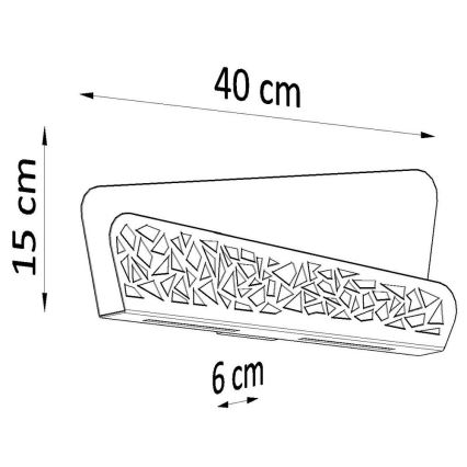 Nástenné svietidlo ALIZA 2xG9/40W/230V