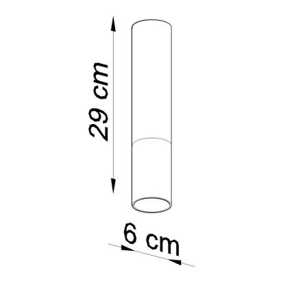 Bodové svietidlo LOOPEZ 1xGU10/10W/230V čierna/chróm