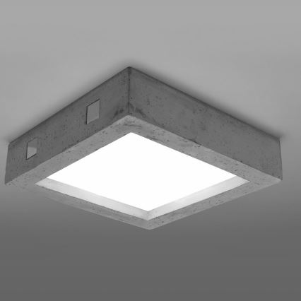 LED Stropné svietidlo RIZA LED/18W/230V betón