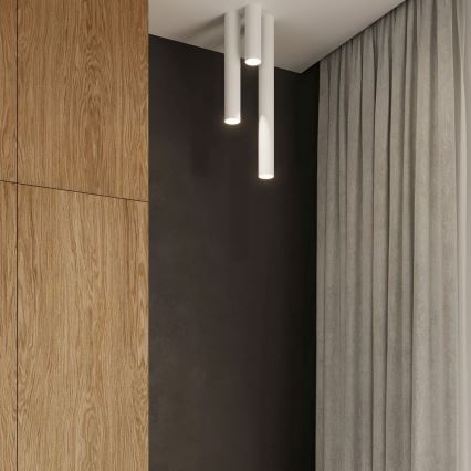 Bodové svietidlo LAGOS 1xGU10/10W/230V 10 cm biela