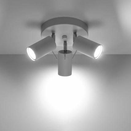 Bodové svietidlo RING 3xGU10/10W/230V biela