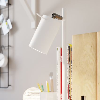 Stolná lampa RING 1xGU10/10W/230V biela