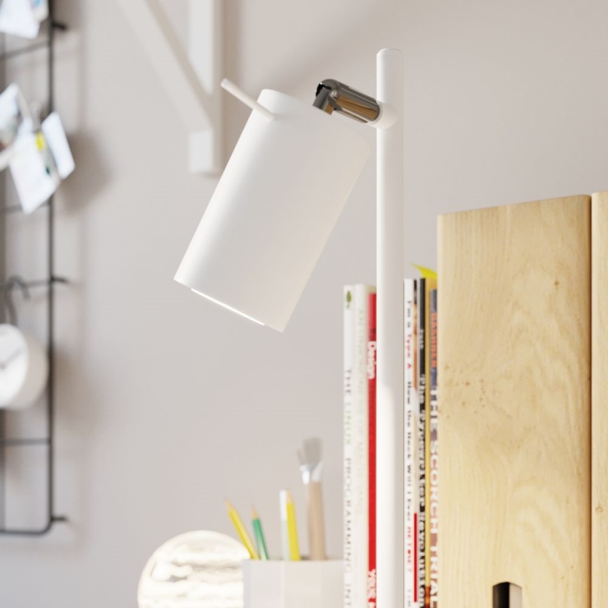 Stolná lampa RING 1xGU10/10W/230V biela