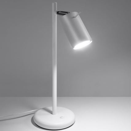 Stolná lampa RING 1xGU10/10W/230V biela