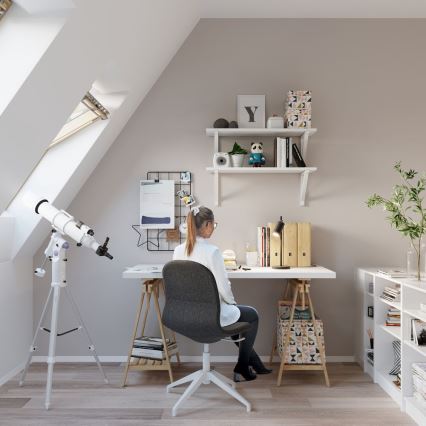 Stolná lampa RING 1xGU10/10W/230V čierna