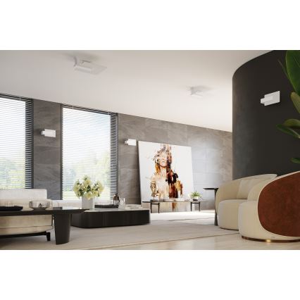 Stropné svietidlo LAPPO 2xE27/15W/230V biela