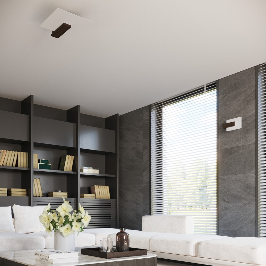 Stropné svietidlo LAPPO 2xE27/15W/230V wenge