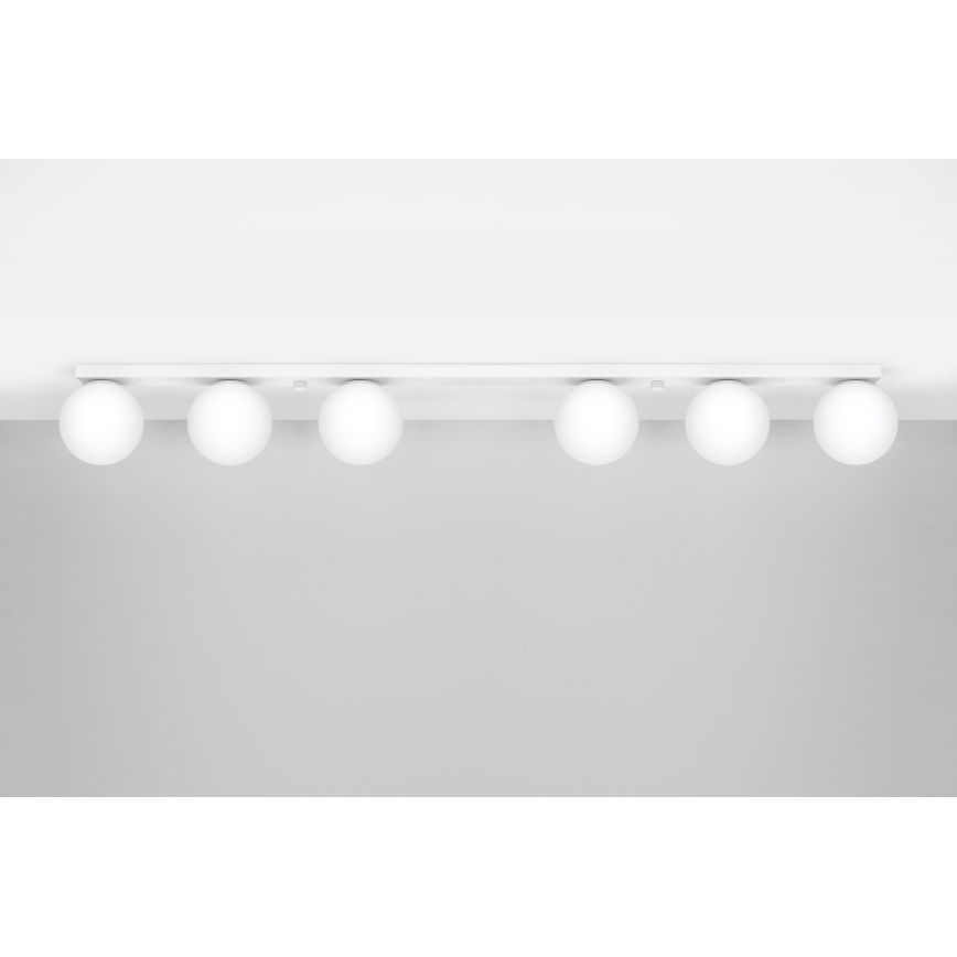 Stropné svietidlo YOLI 6xG9/12W/230V biela