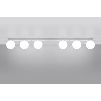 Stropné svietidlo YOLI 6xG9/12W/230V biela