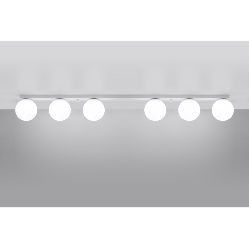 Stropné svietidlo YOLI 6xG9/12W/230V biela