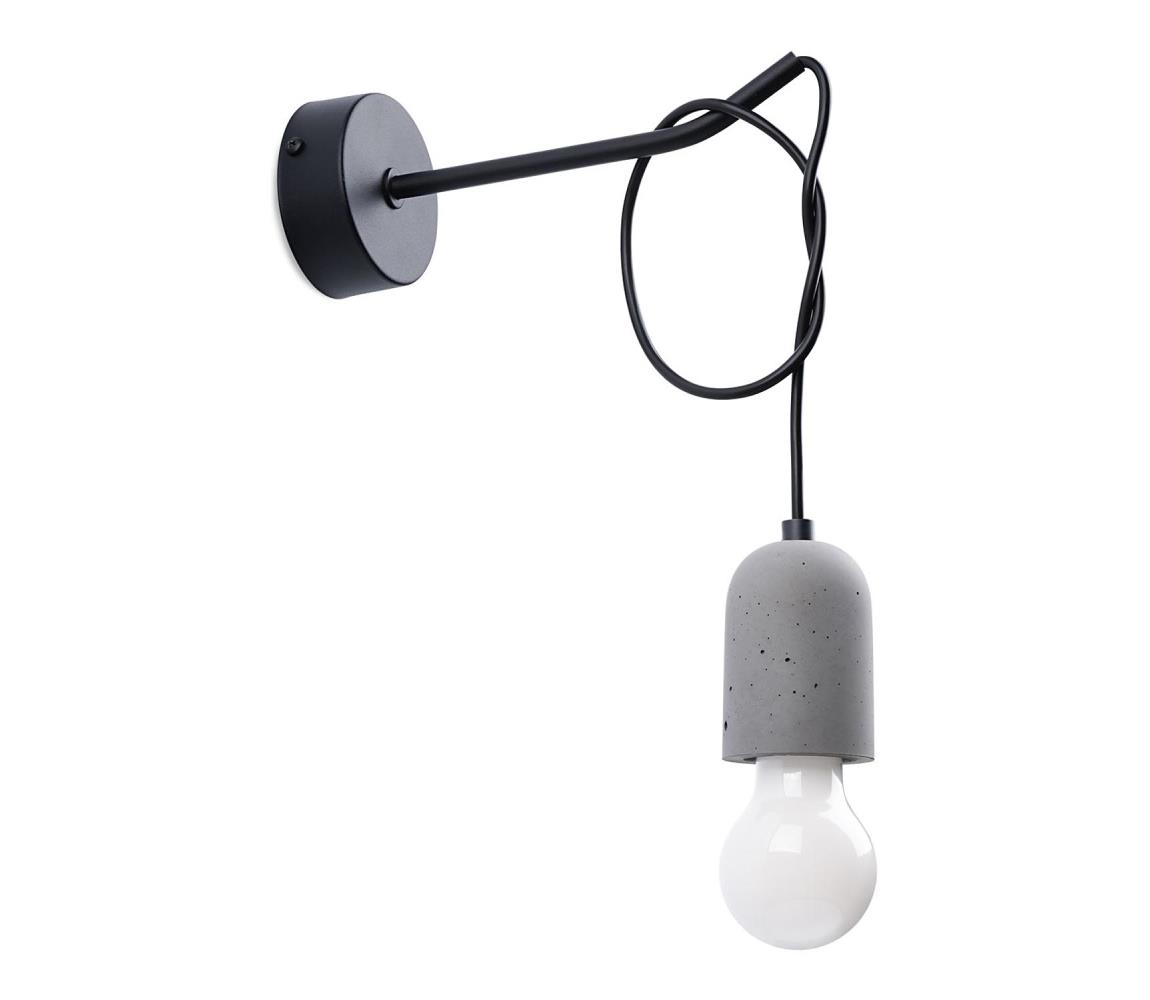 SL.1163 - Nástenná lampa NESO 1xE27/15W/230V betón