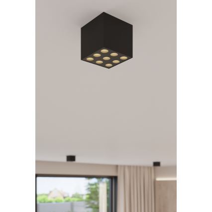 LED Bodové svietidlo OZZY LED/16W/230V čierna